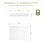 Merrick Lane Cielo Memory Foam Mattress in a Box with 4 Layers, Green Tea-Infused Foam, Air Circulation Foam, Cooling Gel, CertiPUR-US Certified Foam